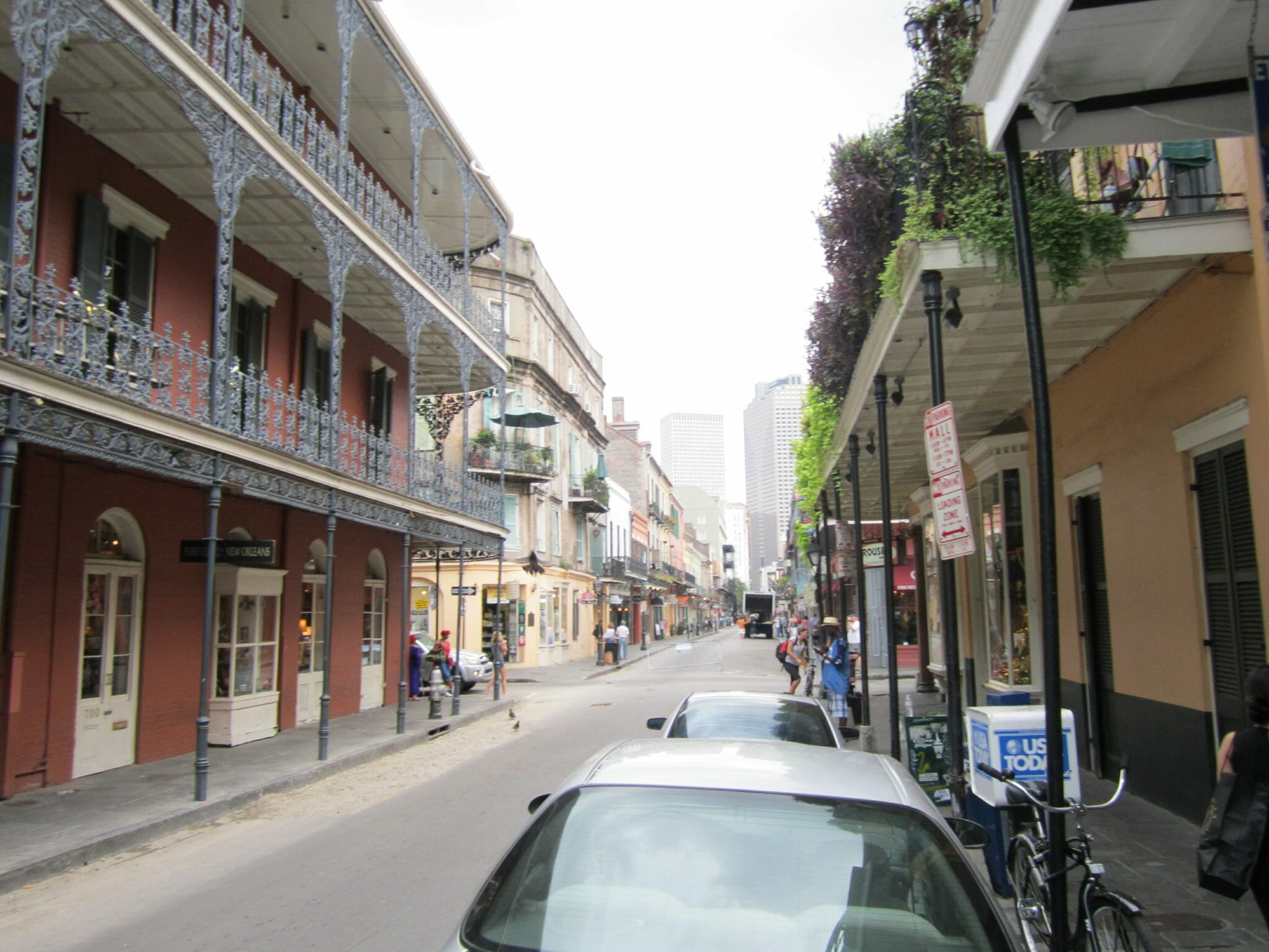 relatively empty street during the day.