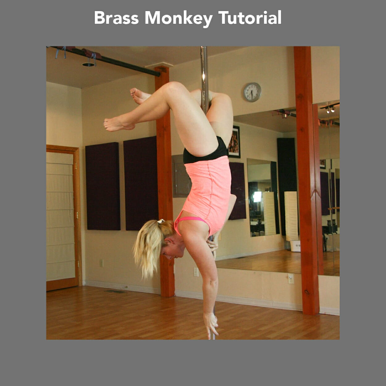 Image of instructor executing brass monkey and title: Brass Monkey Tutorial