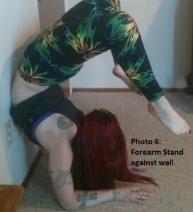 Photo 6 -- forearm stand 