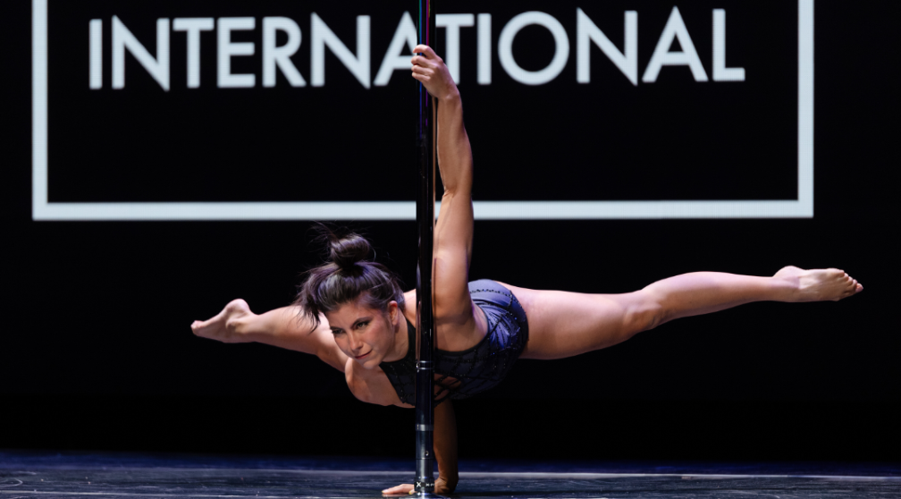 Chiemi Chunga performs at PoleCon 2024