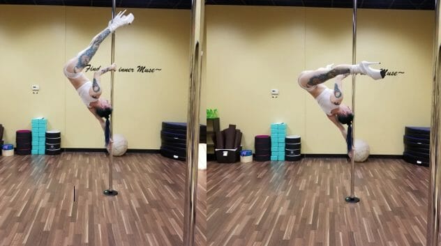 POLE DANCE TWISTED GRIP HANDSPRING (TIPS & TECHNIQUES) 