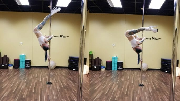 Ayesha - Forearm Grip - Pole Dance Move