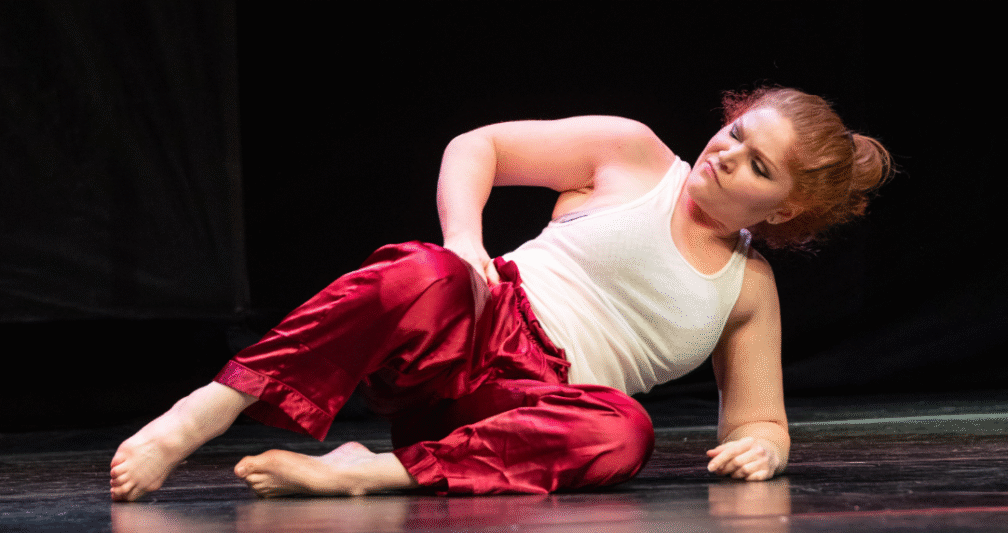 Colleen Jolly performs at PoleCon 2023