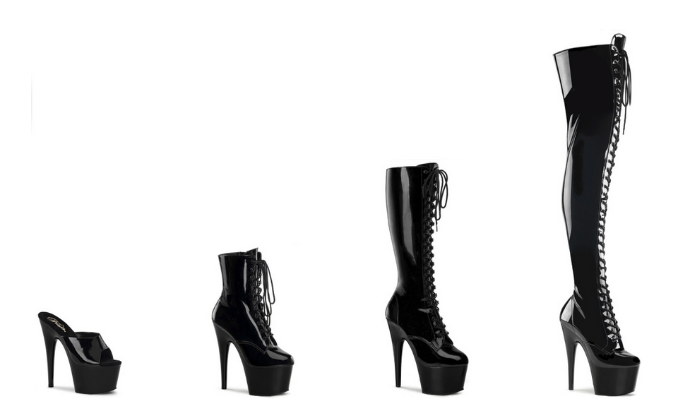 Pole dancing hot sale boots uk