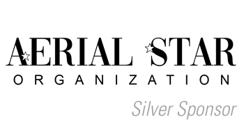 Aerial Star organization logo with text "Silver Sponsor"