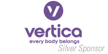 Vertica logo with text "every body belongs" and "Silver Sponsor"