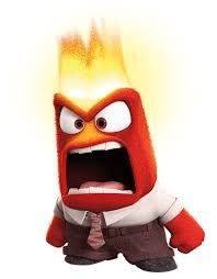 Anger from Inside Out and Inside Out 2