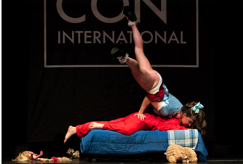 Amandalyn Morighan performs at PoleCon 2023